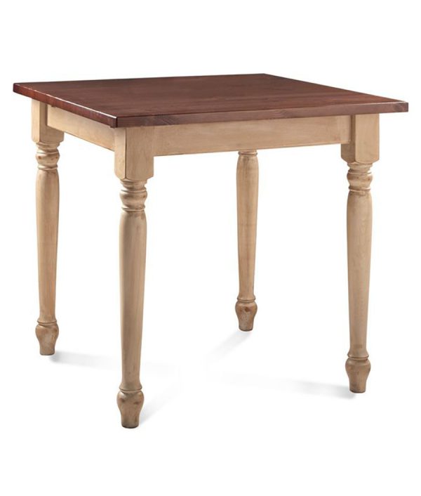 Art.927 Table with turned legs