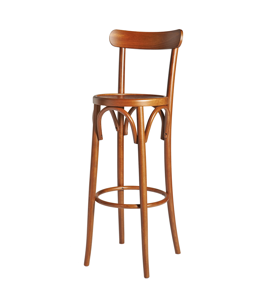 Sgabello 872 Curvato Faggio