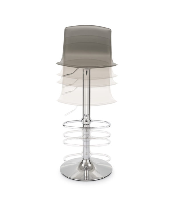Art.G/1345-LH Egg leather stool